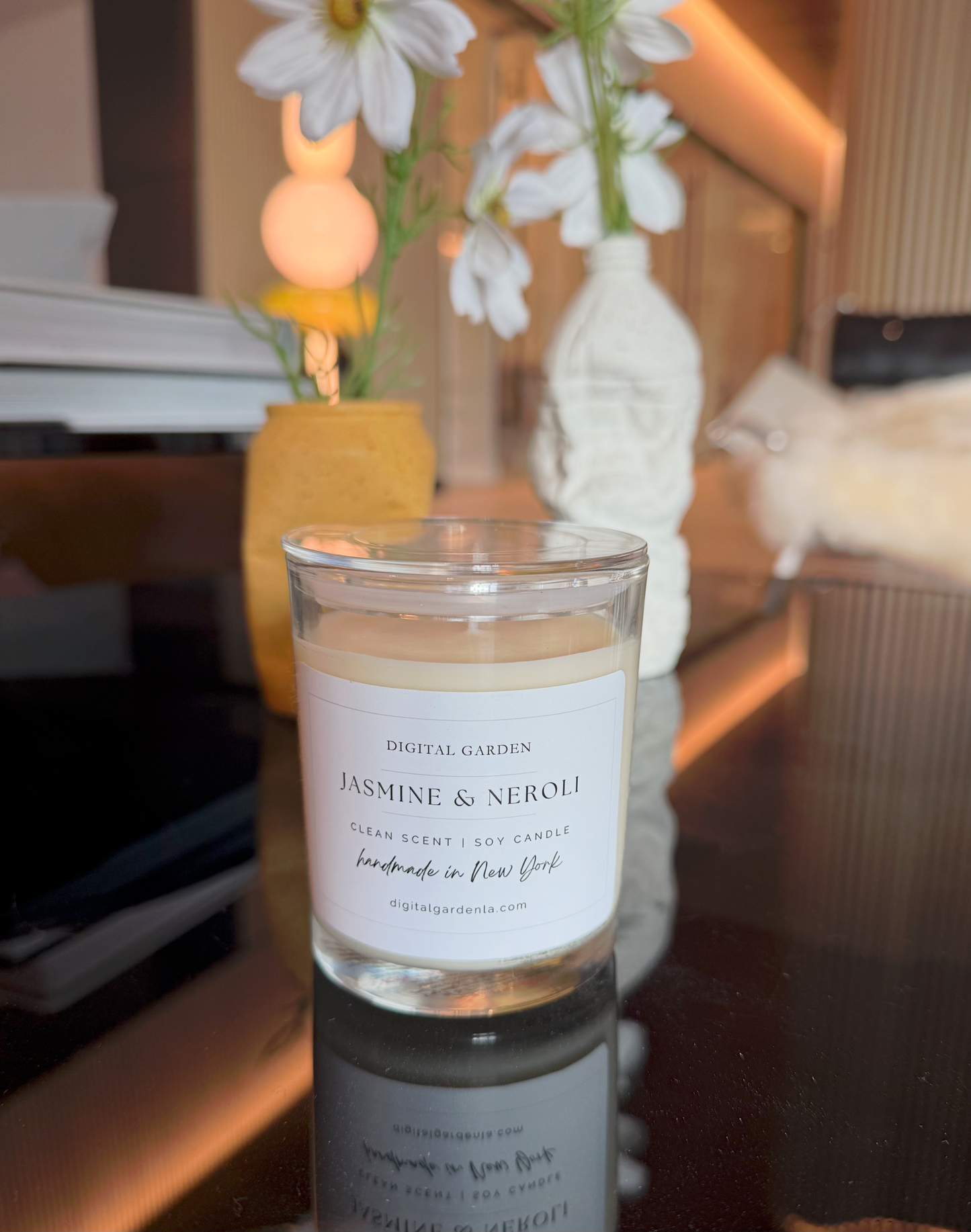 Natural Scented Candle - Jasmine
